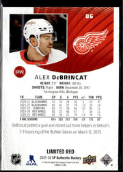 2025-26 Upper Deck SP Authentic Hockey Limited Red #86 Alex DeBrincat (2)