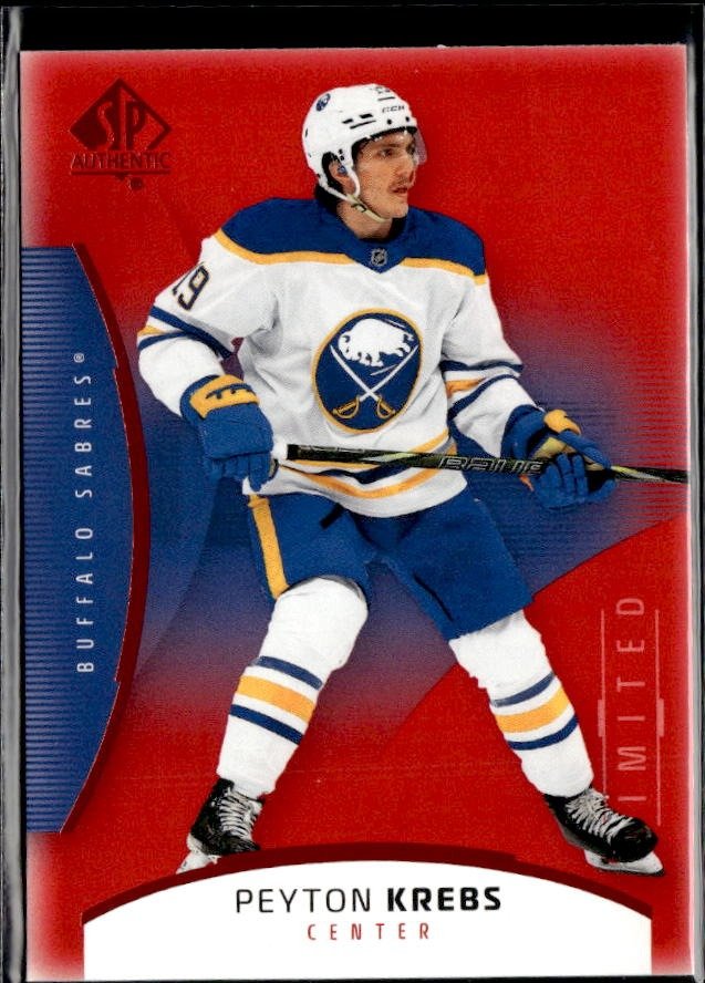 2025-26 Upper Deck SP Authentic Hockey Limited Red #78 Peyton Krebs