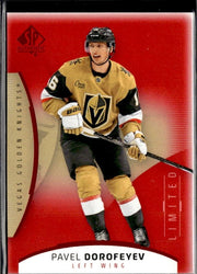 2025-26 UD SP Authentic Hockey Limited Red #47 Pavel Dorofeyev