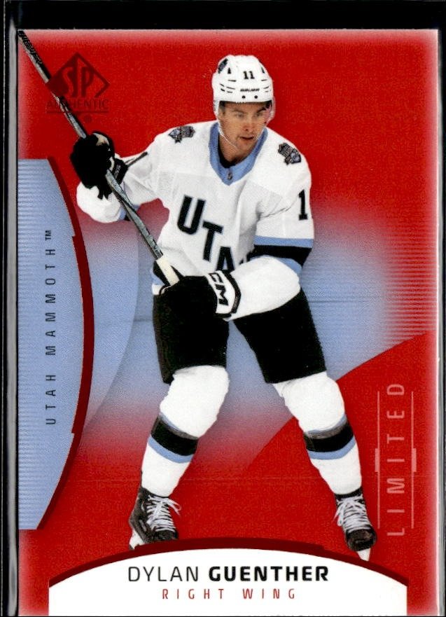 2025-26 Upper Deck SP Authentic Hockey Limited Red #69 Dylan Guenther