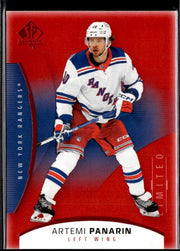 2025-26 Upper Deck SP Authentic Hockey Limited Red #76 Artemi Panarin