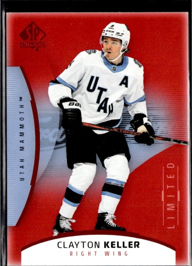 2025-26 Upper Deck SP Authentic Hockey Limited Red #77 Clayton Keller