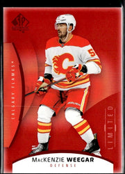 2025-26 Upper Deck SP Authentic Hockey Limited Red #44 MacKenzie Weegar