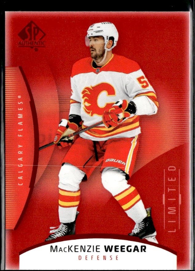 2025-26 Upper Deck SP Authentic Hockey Limited Red #44 MacKenzie Weegar