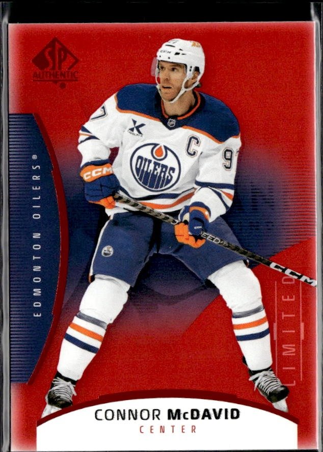 2025-26 Upper Deck SP Authentic Hockey Limited Red #94 Connor McDavid