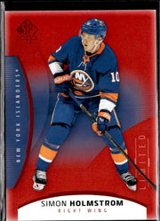 2025-26 Upper Deck SP Authentic Hockey Limited Red #87 Simon Holmstrom