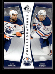 2025-26 UD SP Authentic Hockey Collaborations Leon Draisaitl / Connor McDavid