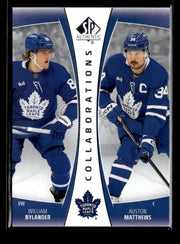 2025-26 UD SP Authentic Hockey Collaborations William Nylander / Auston Matthews