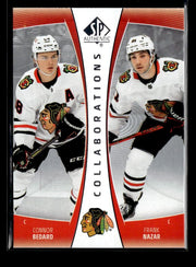 2025-26 UD SP Authentic Hockey Collaborations CLB-4 Connor Bedard / Frank Nazar