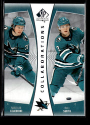 2025-26 UD SP Authentic Hockey Collaborations Macklin Celebrini / Will Smith