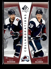 2025-26 UD SP Authentic Hockey Collaborations CLB-5 Nichushkin / MacKinnon