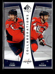 2025-26 UD SP Authentic Hockey Collaborations Dylan Strome / Alex Ovechkin