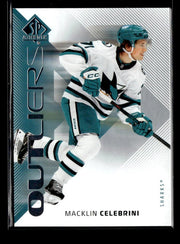 2025-26 Upper Deck SP Authentic Hockey Outliers Rookie #O-25 Macklin Celebrini