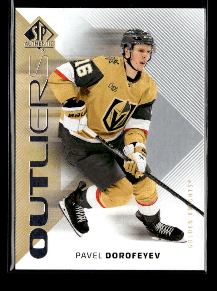 2025-26 Upper Deck SP Authentic Hockey Outliers #O-22 Pavel Dorofeyev