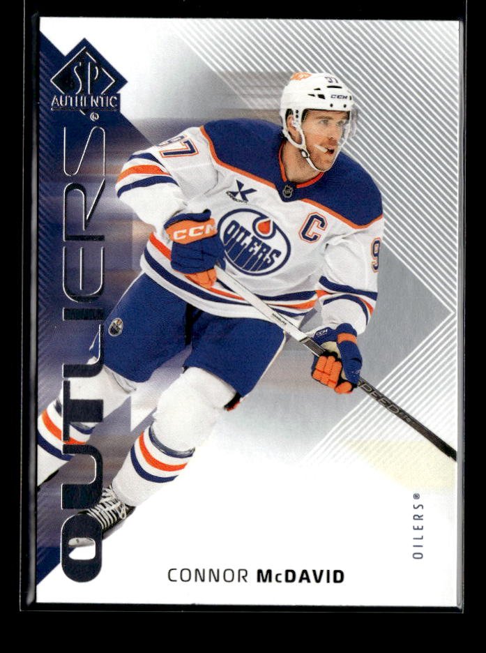2025-26 Upper Deck SP Authentic Hockey Outliers #O-8 Connor McDavid