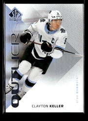 2025-26 Upper Deck SP Authentic Hockey Outliers #O-20 Clayton Keller