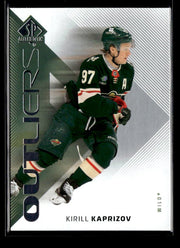 2025-26 Upper Deck SP Authentic Hockey Outliers #O-10 Kirill Kaprizov