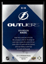 2025-26 Upper Deck SP Authentic Hockey Outliers #O-18 Brandon Hagel (2)