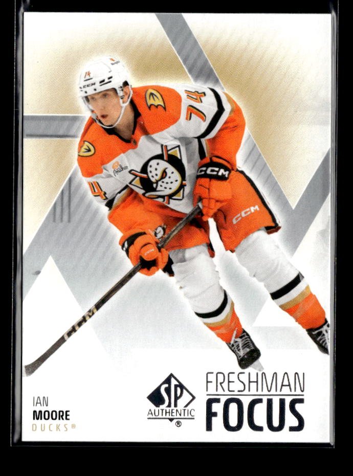2025-26 Upper Deck SP Authentic Hockey Freshman Focus Rookie #FF-31 Ian Moore
