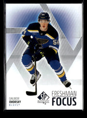 2025-26 Upper Deck SP Authentic Hockey Freshman Focus Rookie Dalibor Dvorsky
