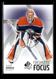 2025-26 Upper Deck SP Authentic Hockey Freshman Focus Rookie Olivier Rodrigue