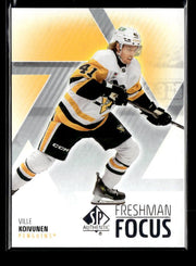 2025-26 Upper Deck SP Authentic Hockey Freshman Focus Rookie Ville Koivunen