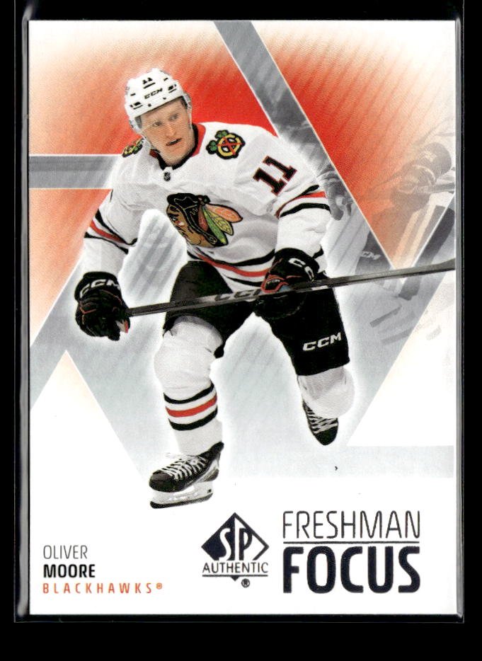 2025-26 Upper Deck SP Authentic Hockey Freshman Focus Rookie #FF-26 Oliver Moore