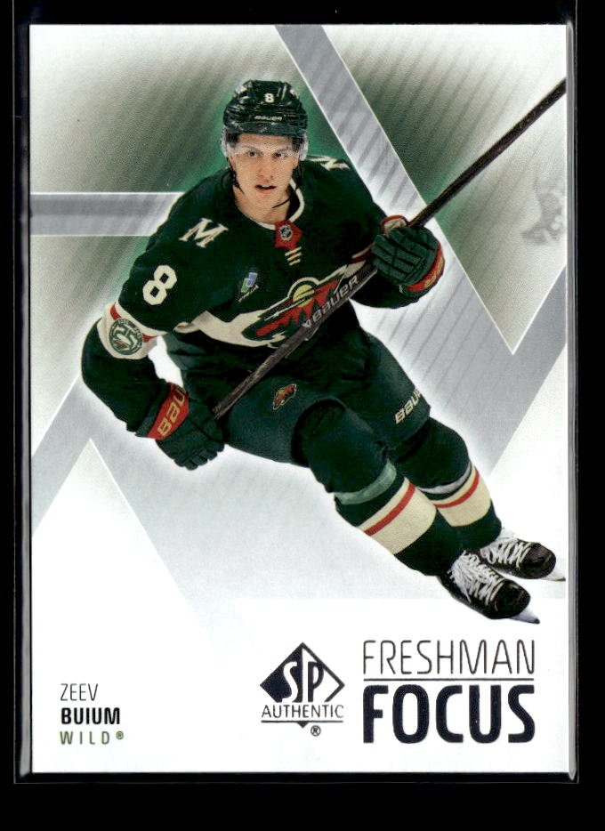 2025-26 Upper Deck SP Authentic Hockey Freshman Focus Rookie #FF-25 Zeev Buium