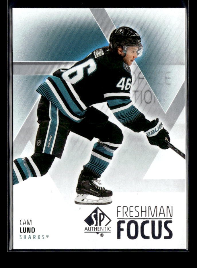 2025-26 Upper Deck SP Authentic Hockey Freshman Focus Rookie #FF-5 Cam Lund
