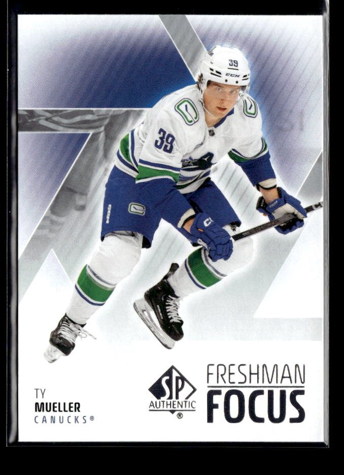 2025-26 Upper Deck SP Authentic Hockey Freshman Focus Rookie #FF-29 Ty Mueller
