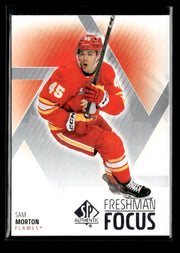 2025-26 Upper Deck SP Authentic Hockey Freshman Focus Rookie #FF-43 Sam Morton