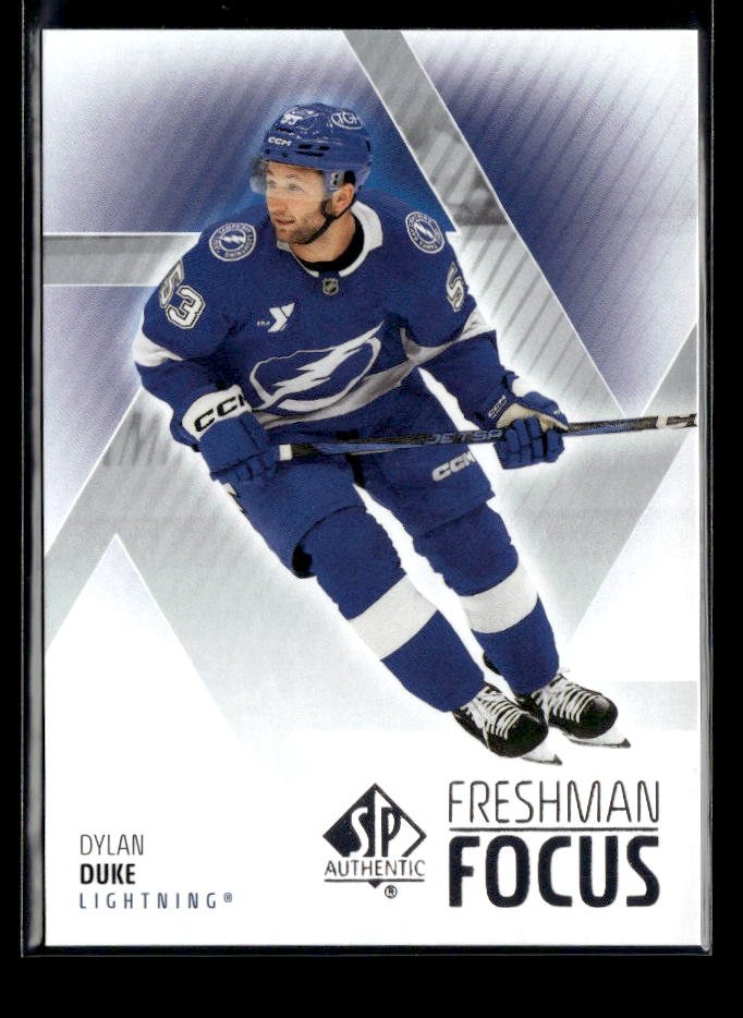 2025-26 Upper Deck SP Authentic Hockey Freshman Focus Rookie #FF-36 Dylan Duke