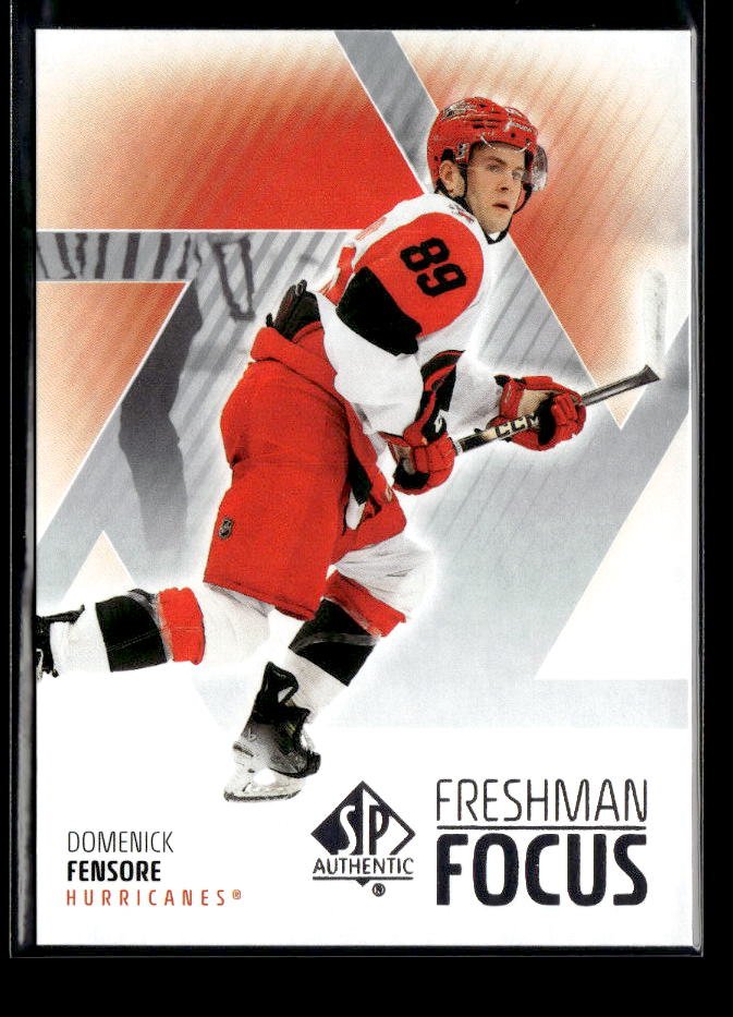 2025-26 Upper Deck SP Authentic Hockey Freshman Focus Rookie Domenick Fensore