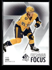 2025-26 Upper Deck SP Authentic Hockey Freshman Focus Rookie #FF-2 Ryan Ufko