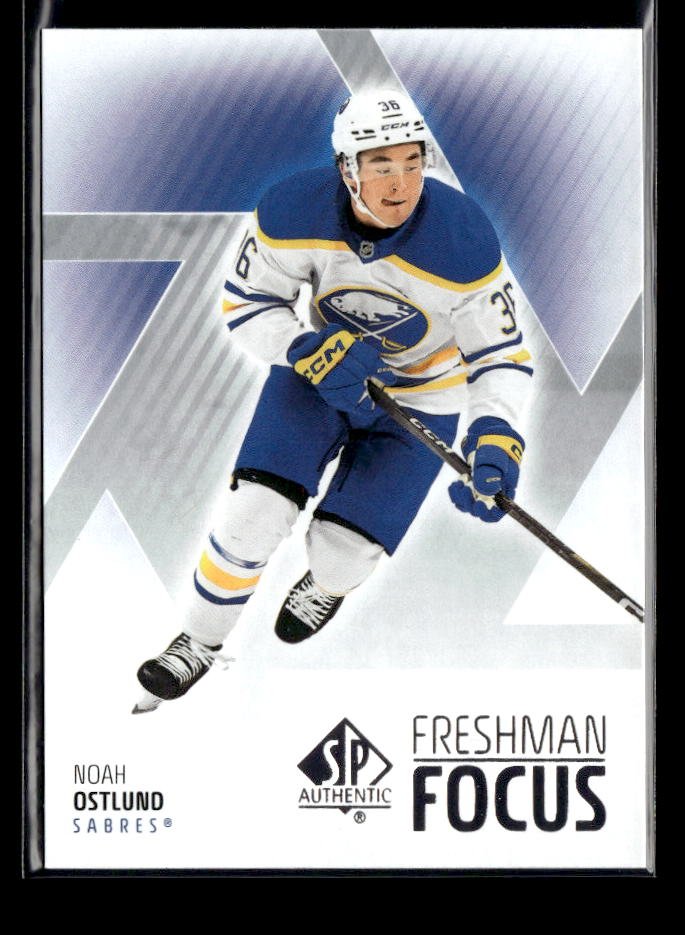 2025-26 Upper Deck SP Authentic Hockey Freshman Focus Rookie #FF-39 Noah Ostlund