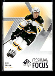 2025-26 Upper Deck SP Authentic Hockey Freshman Focus Rookie #FF-18 Riley Duran