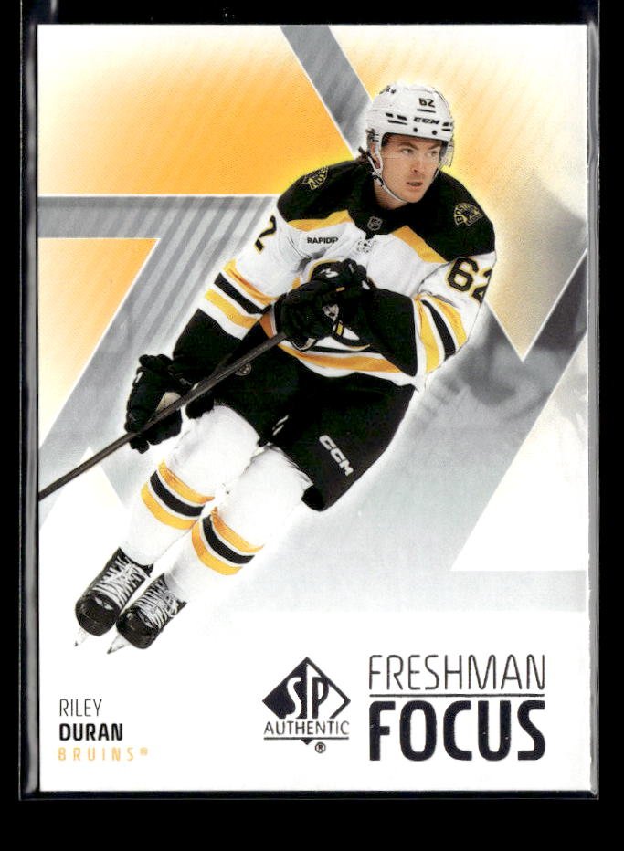 2025-26 Upper Deck SP Authentic Hockey Freshman Focus Rookie #FF-18 Riley Duran