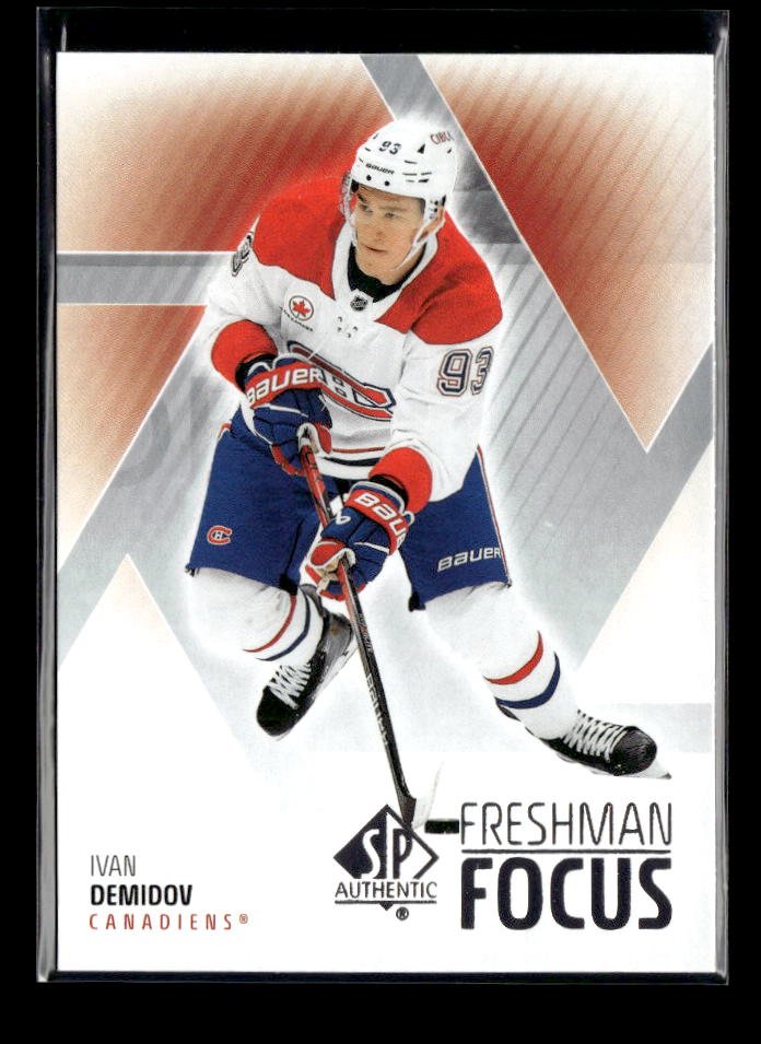 2025-26 Upper Deck SP Authentic Hockey Freshman Focus Rookie #FF-12 Ivan Demidov