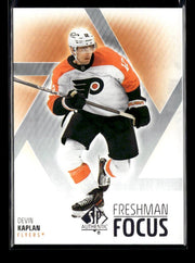 2025-26 Upper Deck SP Authentic Hockey Freshman Focus Rookie #FF-4 Devin Kaplan
