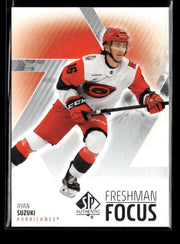 2025-26 Upper Deck SP Authentic Hockey Freshman Focus Rookie #FF-28 Ryan Suzuki