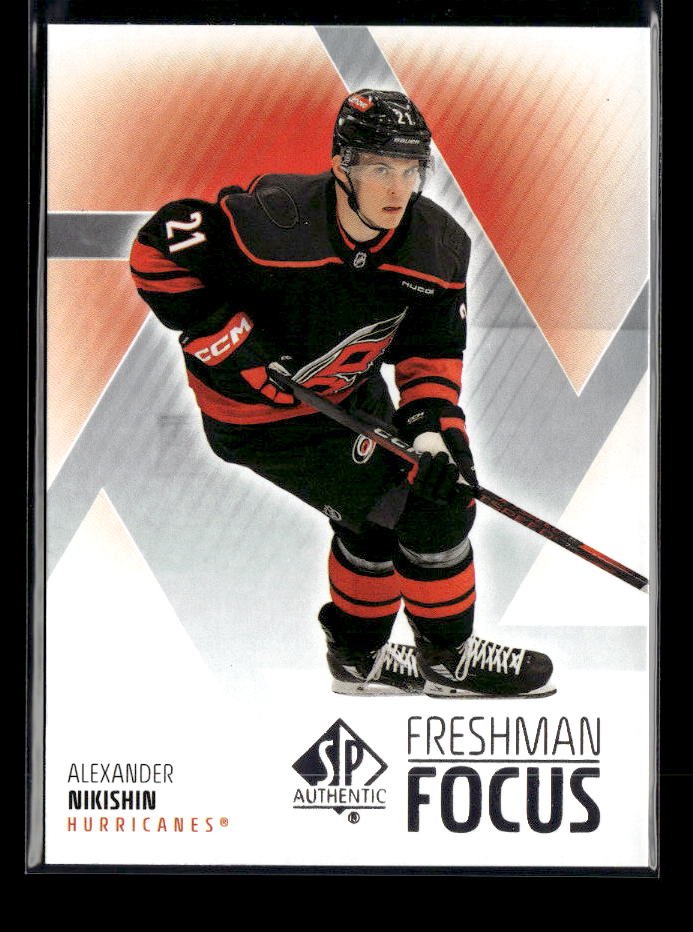 2025-26 Upper Deck SP Authentic Hockey Freshman Focus Rookie Alexander Nikishin