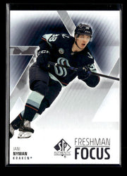 2025-26 Upper Deck SP Authentic Hockey Freshman Focus Rookie #FF-19 Jani Nyman
