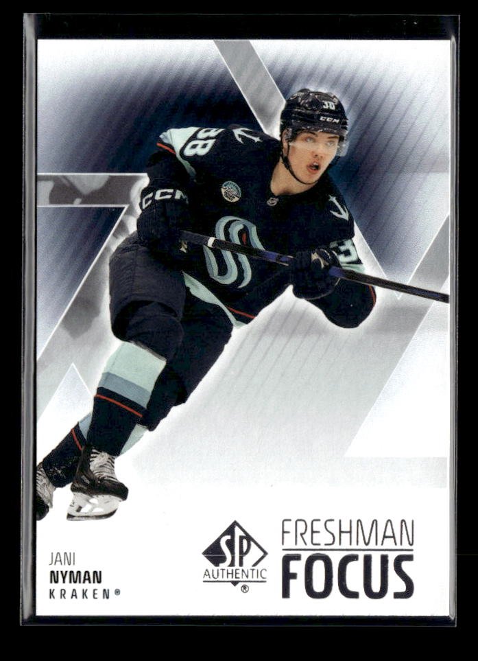 2025-26 Upper Deck SP Authentic Hockey Freshman Focus Rookie #FF-19 Jani Nyman