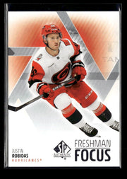 2025-26 SP Authentic Hockey Freshman Focus Rookie #FF-35 Justin Robidas