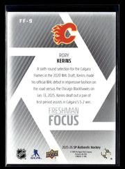 2025-26 Upper Deck SP Authentic Hockey Freshman Focus Rookie #FF-9 Rory Kerins (2)