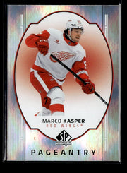 2025-26 Upper Deck SP Authentic Hockey Pageantry Rookie #P-47 Marco Kasper RC