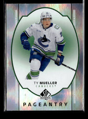 2025-26 Upper Deck SP Authentic Hockey Pageantry #P-89 Ty Mueller
