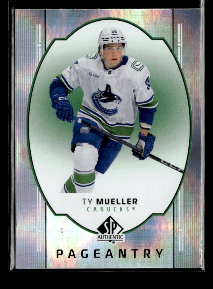 2025-26 Upper Deck SP Authentic Hockey Pageantry #P-89 Ty Mueller