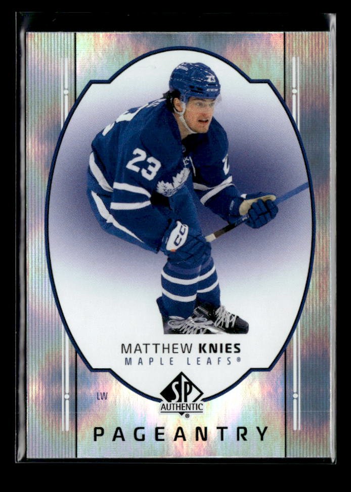 2025-26 Upper Deck SP Authentic Hockey Pageantry #P-35 Matthew Knies