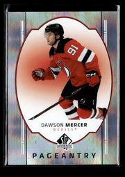 2025-26 Upper Deck SP Authentic Hockey Pageantry #P-5 Dawson Mercer